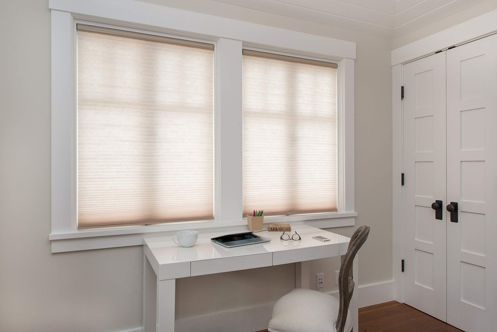 Artisan Select No Tools Custom Cordless Cellular Light Filtering Shades, Corn...