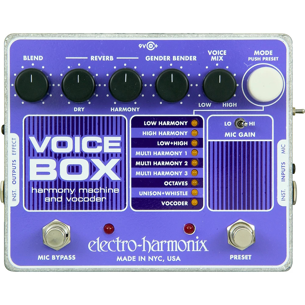 Electro-Harmonix Voice Box Harmony Machine/Vocoder