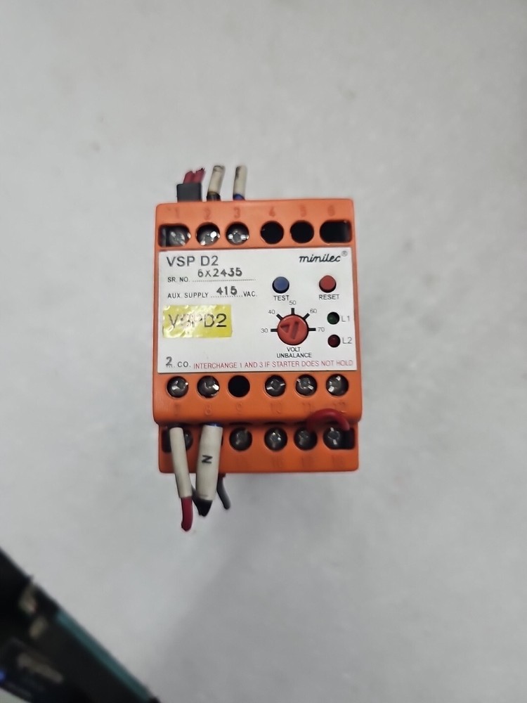 MIMILEC VSP D2 PHASE FAILURE RELAY