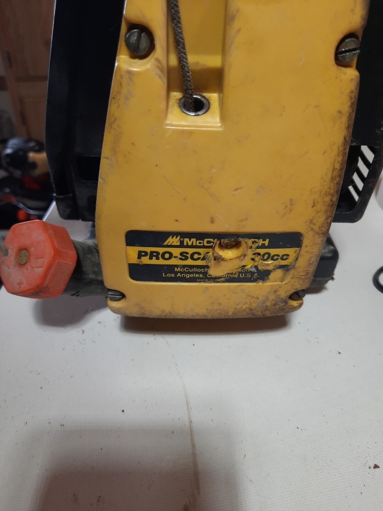 McCulloch String Trimmer Pro Scaper III Powerhead Parts Unit