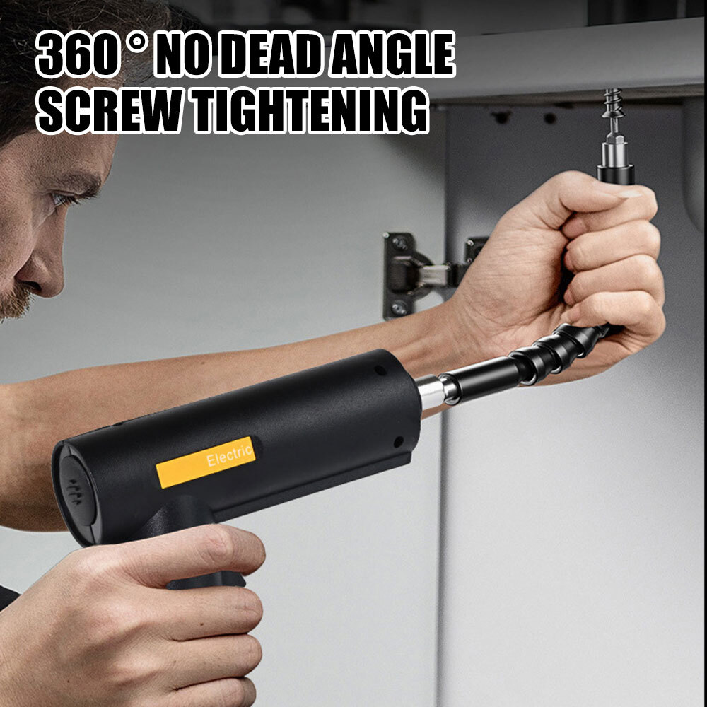 Handheld Cordless Drill Electric Screwdriver Drill Driver Bits Rechargeable Kit
