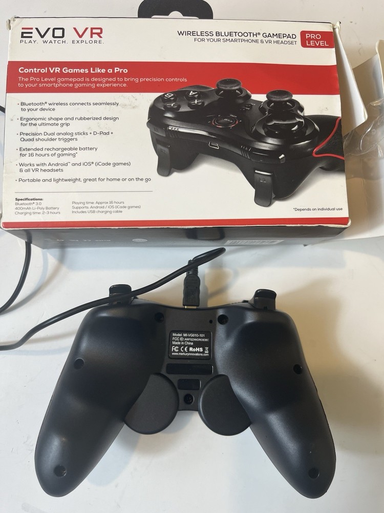 EVO VR Wireless Bluetooth Gamepad Pro Level - For Smart Phone Or VR Headset