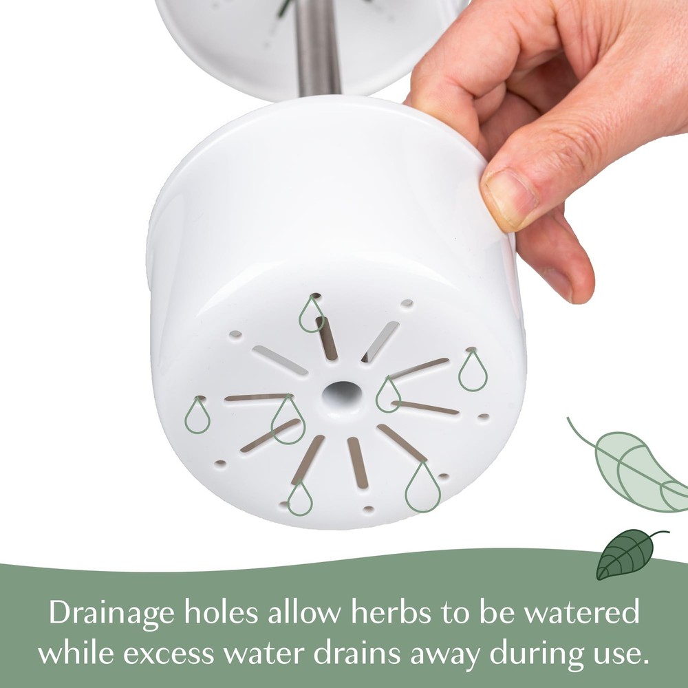 Herb Keeper Preserver, Designed for Optimum Breathable Airflow for Maximum Fr...