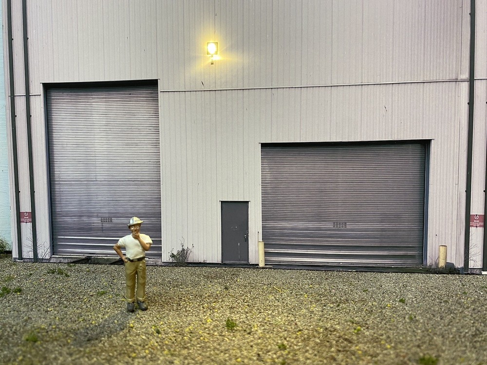 O Scale Trackside #4 Building Flat/Front Warehouse MTH Lionel