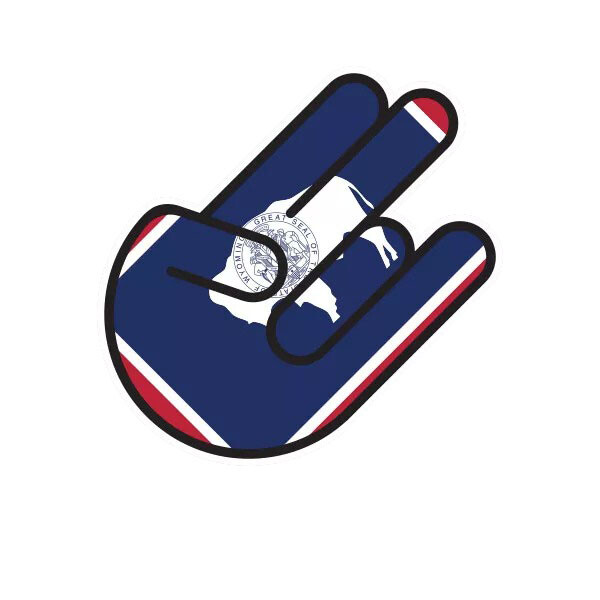 Wyoming Shocker Sticker Decal