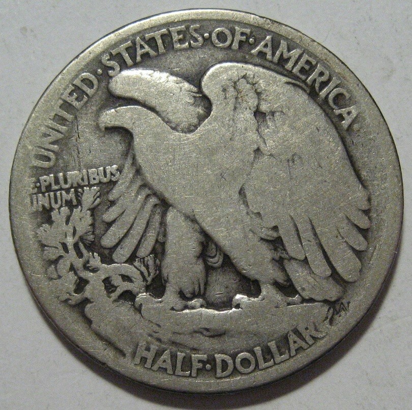 = 1921 Good+ WALKING Half, KEY DATE, FREE SHIPPING