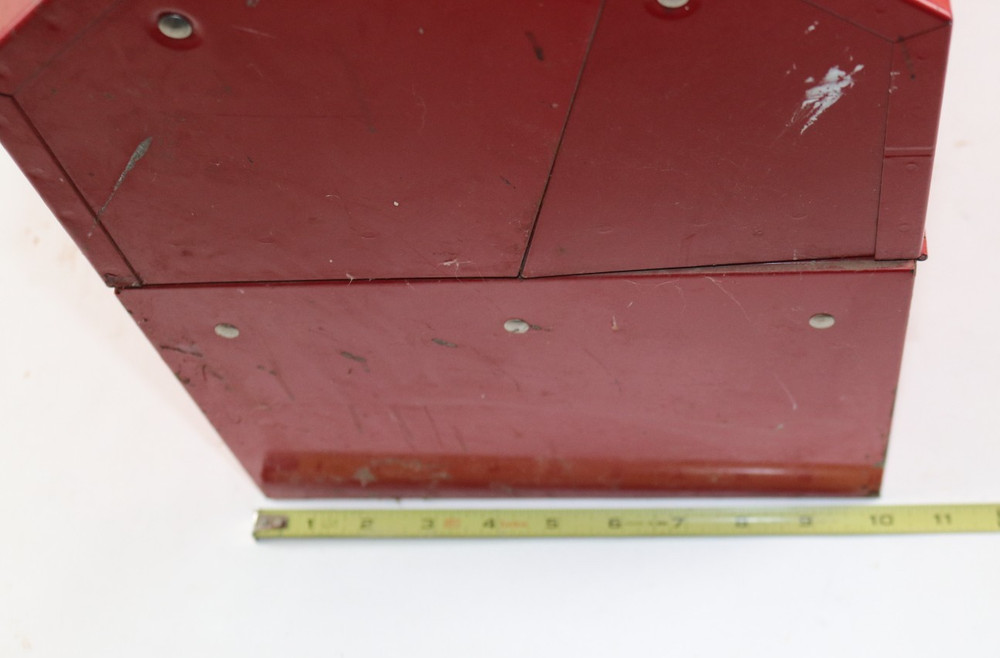 Craftsman Metal Tool Box Red with Handle, Lockable, Organizer Tray