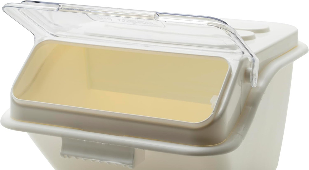 IB-2S Shelf Ingredient Bins 2 Gal (40 Cup Capacity), White