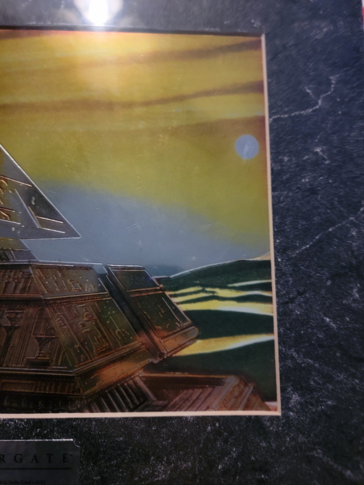 STARGATE MOVIE ChromArt Limited Edition Chromium Print 11" x 14" Matted Sealed