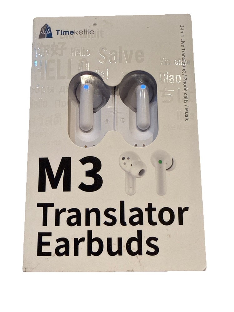 Timekettle M3 Language Translator Earbuds, Two-Way Translator Device with APP...