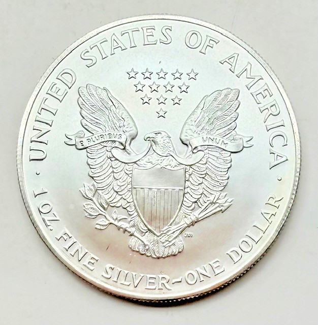 2001 American Silver Eagle 1 Oz Dollar Coin