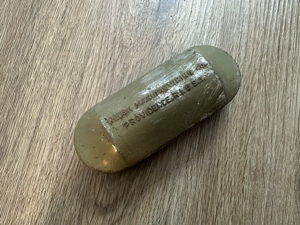 Rare WW2 US Army Air Force Welsh Manufacturing Providence R.I. Metal Goggle Case