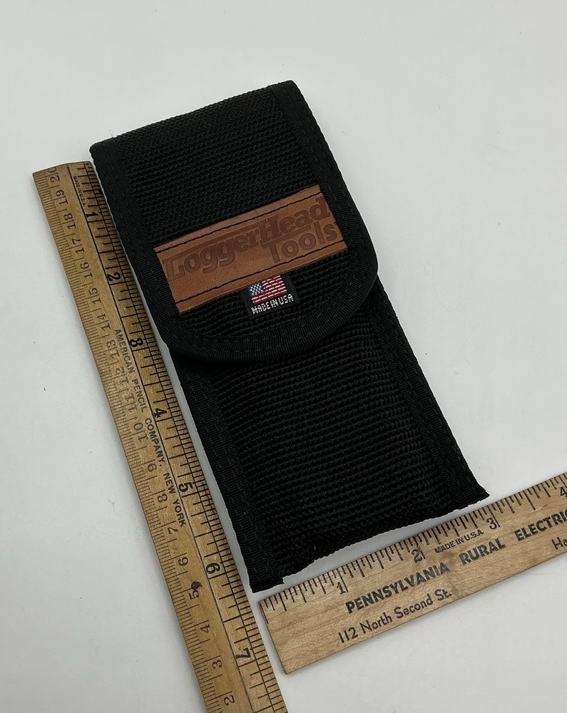 LoggerHead Tools 6" Bionic Wrench/Multitool w/9 Bits, 2 Blades & Belt Pouch USA