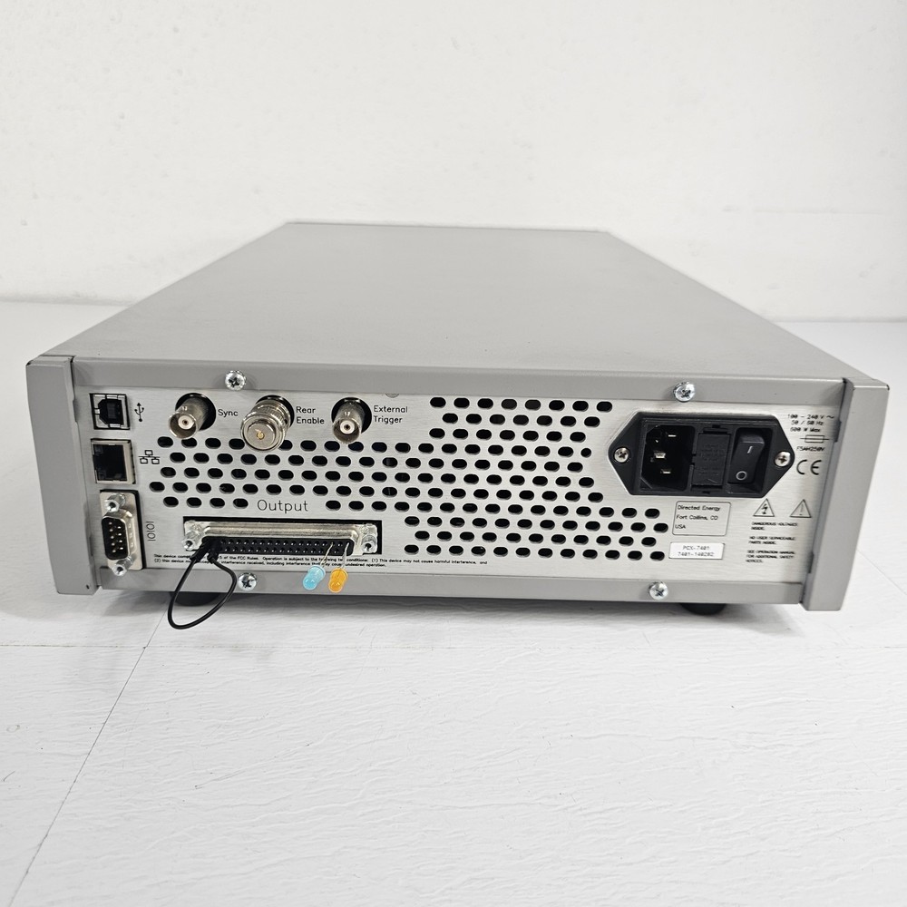 Directed Energy DEI PCX-7401 3A Pulsed Diode Laser Supply Current Source Driver