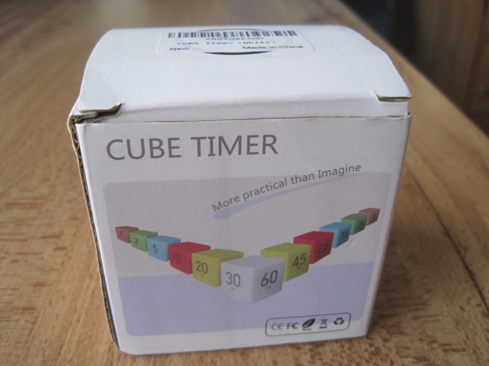 NIB Cube Timer 15, 20, 30 and 60 mintues