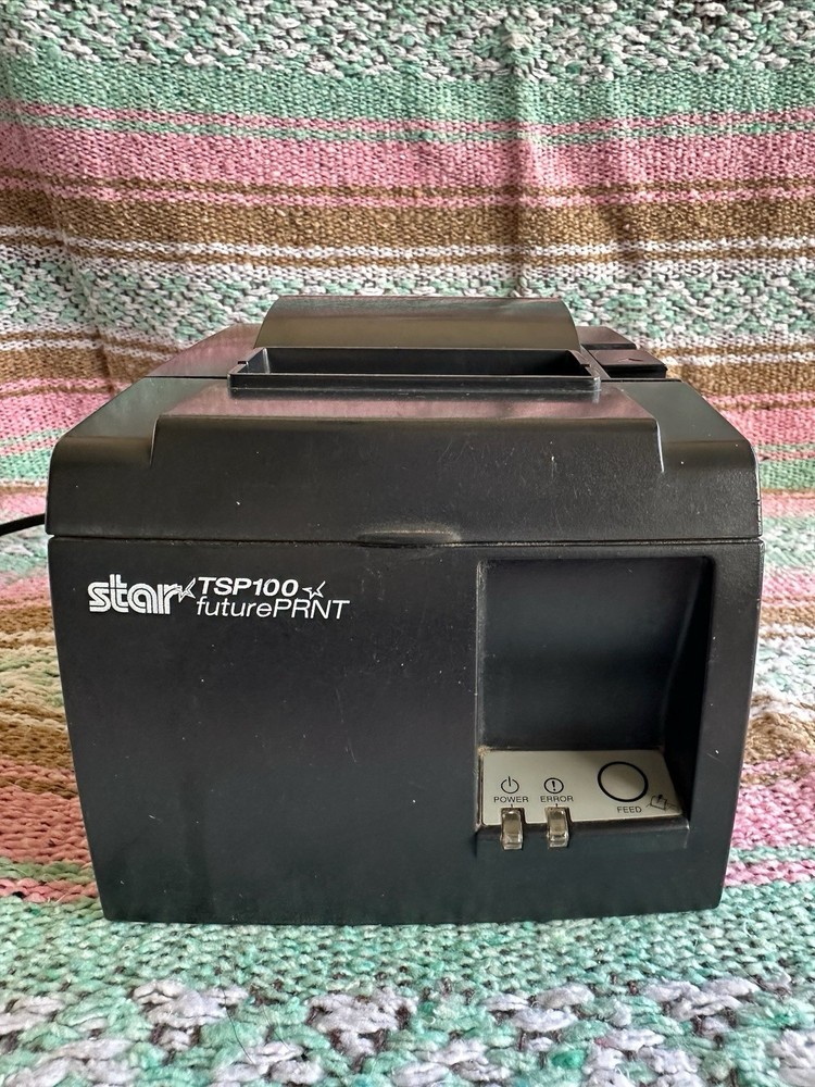 STAR MICRONICS TSP100 Receipt Printer - USB - Power Cord INCLUDED