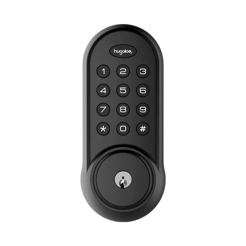 Hugolog Smart Deadbolt Lock Keypad + Key Auto-Lock