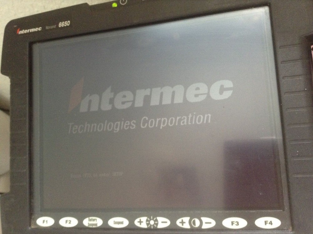 Intermec 6650 Norand Pen Tablet Computer With P.S. SNP-A075