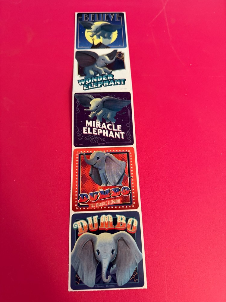 STICKER SHEET: Disney Dumbo Elephant