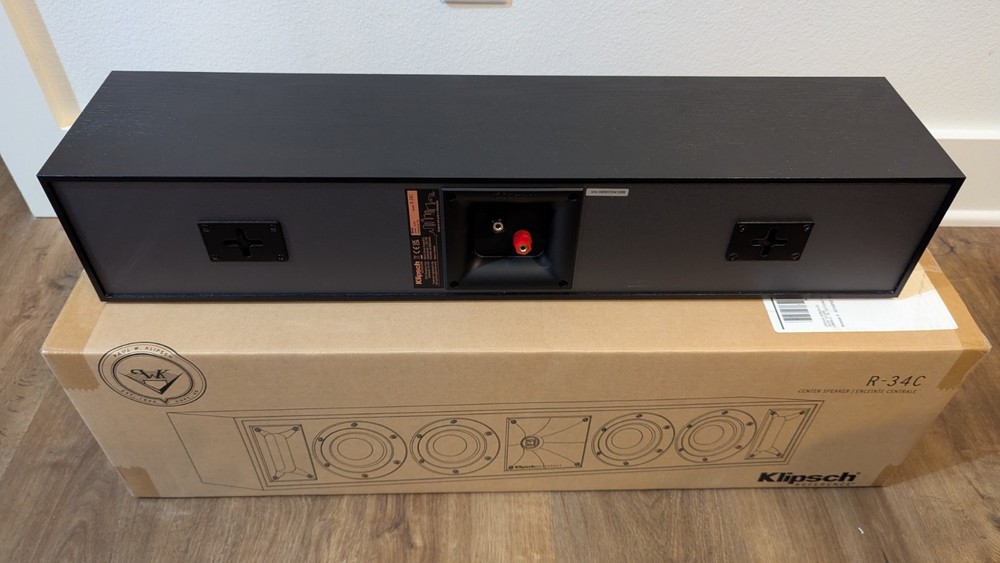 Klipsch Reference R-34C Center Channel Speaker - Great Condition