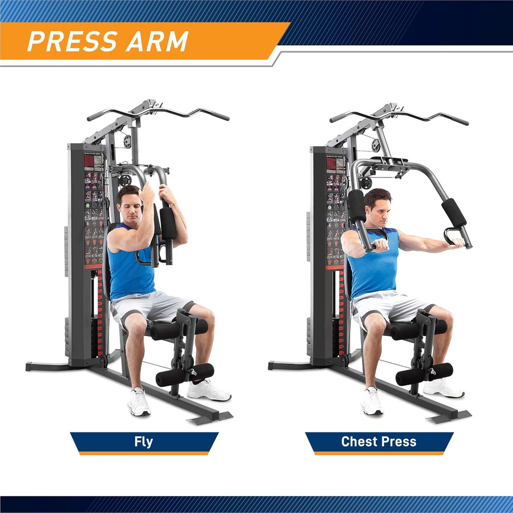 Multifunction Steel Home Gym 150Lb Weight Stack Machine