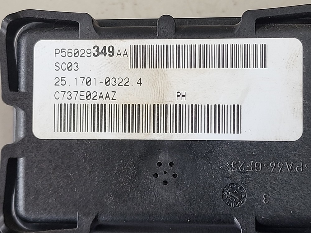 2007 Dodge Nitro 3.7L Stability System Control Sensor Module P56029403AA