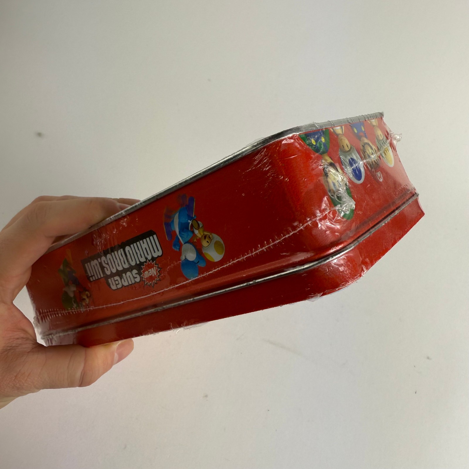 2010 Nintendo Enterplay New Super Mario Bros Wii Tin Sealed - 5 Fun Packs + More