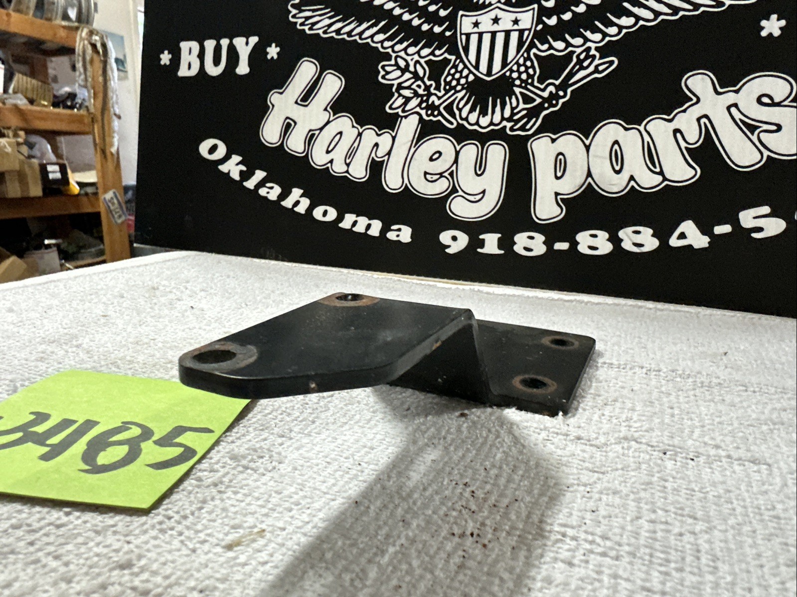 Harley Vance And & Hines Touring Exhaust Mount Bracket Used Header Head Pipe