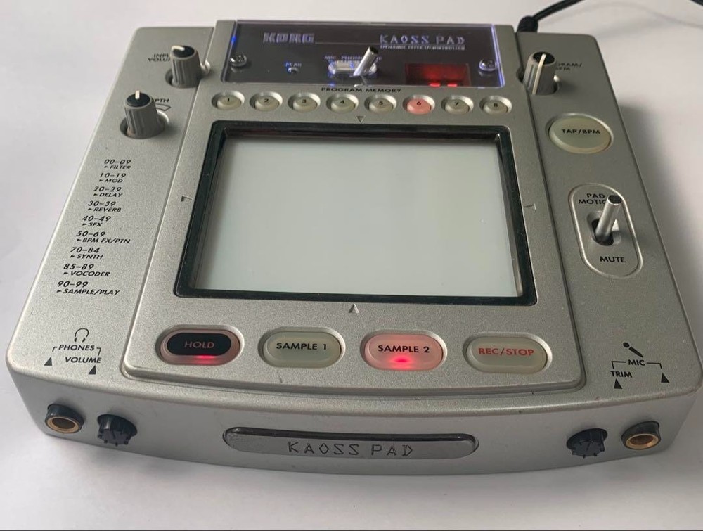 KORG KAOSS PAD KP2 Dynamic Effect Controller DJ Effector Sampler Musical Gear