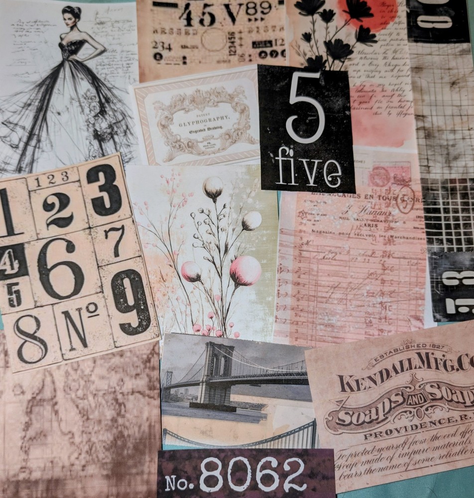 Junk Journal Starter kit - 100+ Pieces