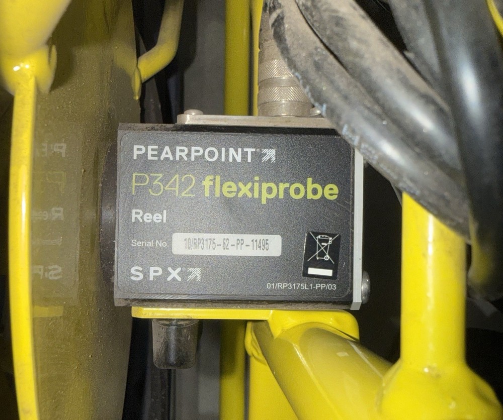 Pearpoint Flexiprobe P342 Pushrod Reel and Camera for P340 System Untested Local