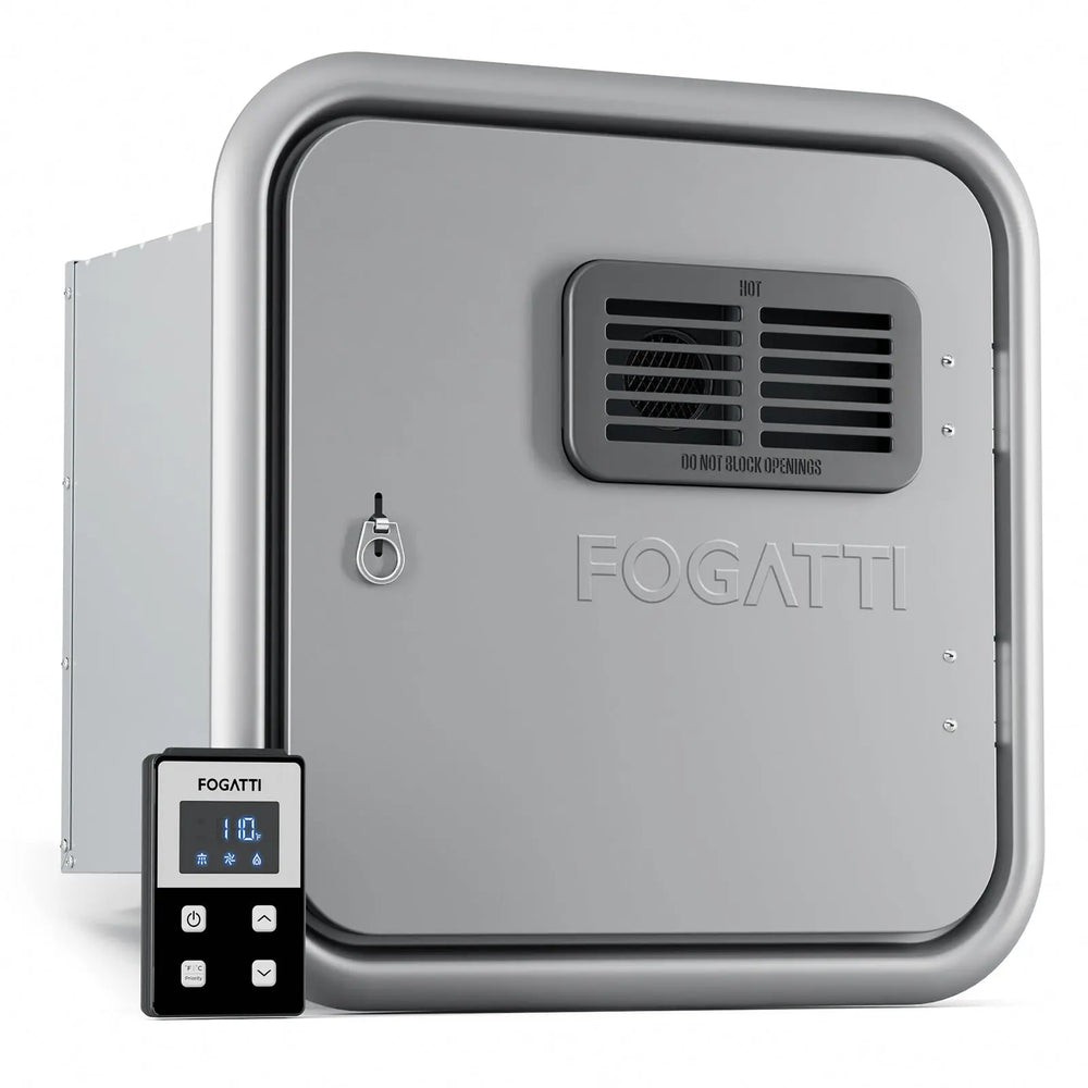 FOGATTI RV Tankless Water Heater InstaShower Ultra, 0.5-3.6 GPM 66,000 BTU