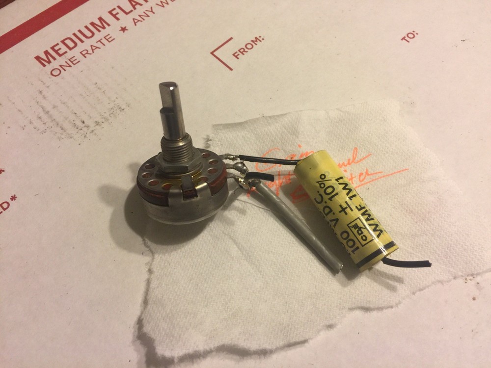 Bose 1801 Amplifier Parts - Gain Control Switch