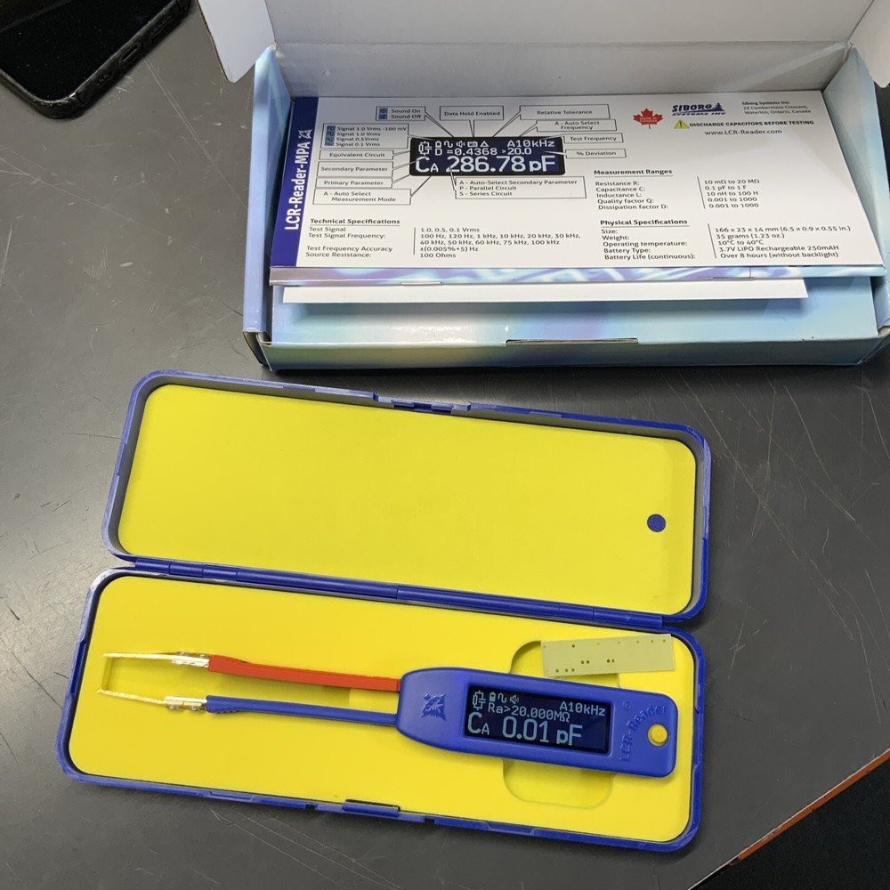 Digital Multimeter LCR-Reader-MPA: LCR-, ESR-, Voltage/Current-, Frequency-, ...