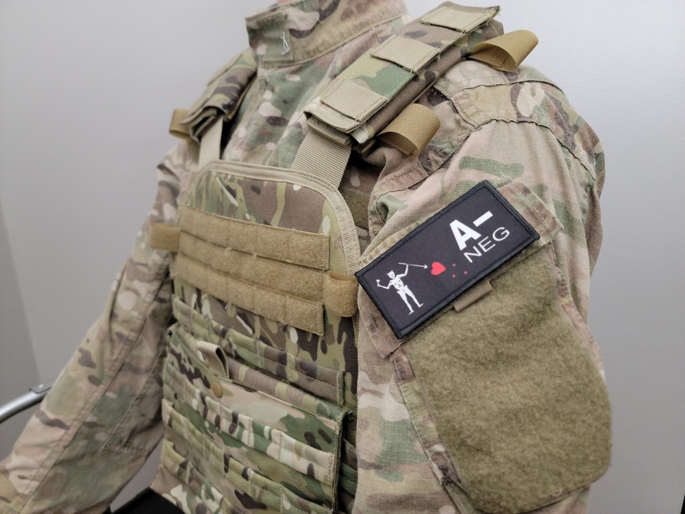 Backbeard 2x4 Bloodtype Tactical Patch