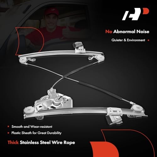 Electric Power Window Regulator Without Motor Compatible Front Driver (LH)