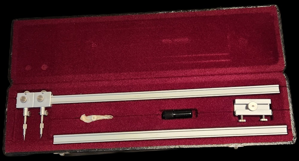 Vintage Charrette 424 Beam Compass Set Germany NOS Please read description