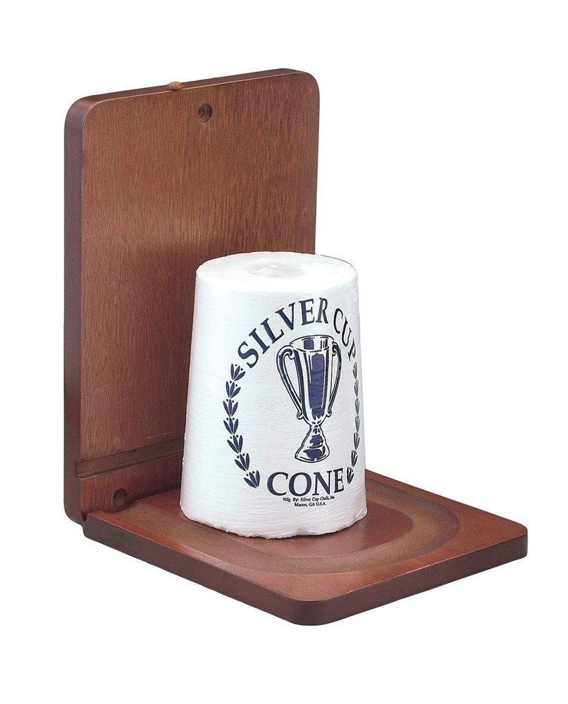 Silver Cup Billiard/Pool Cone Chalk, White