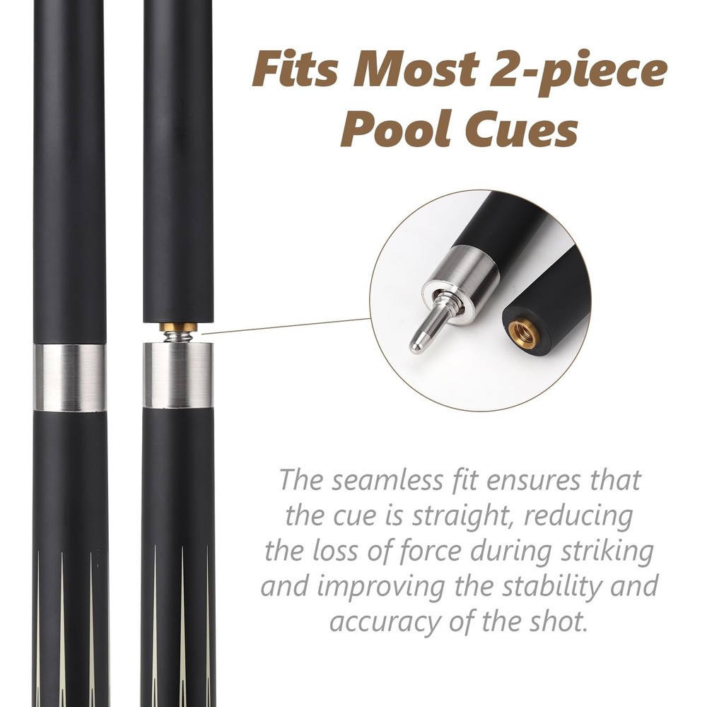 Quick Release Pool Cue Joint, 3/8 * 10 Billiard Cue Joint Quick Lock Joint fo...