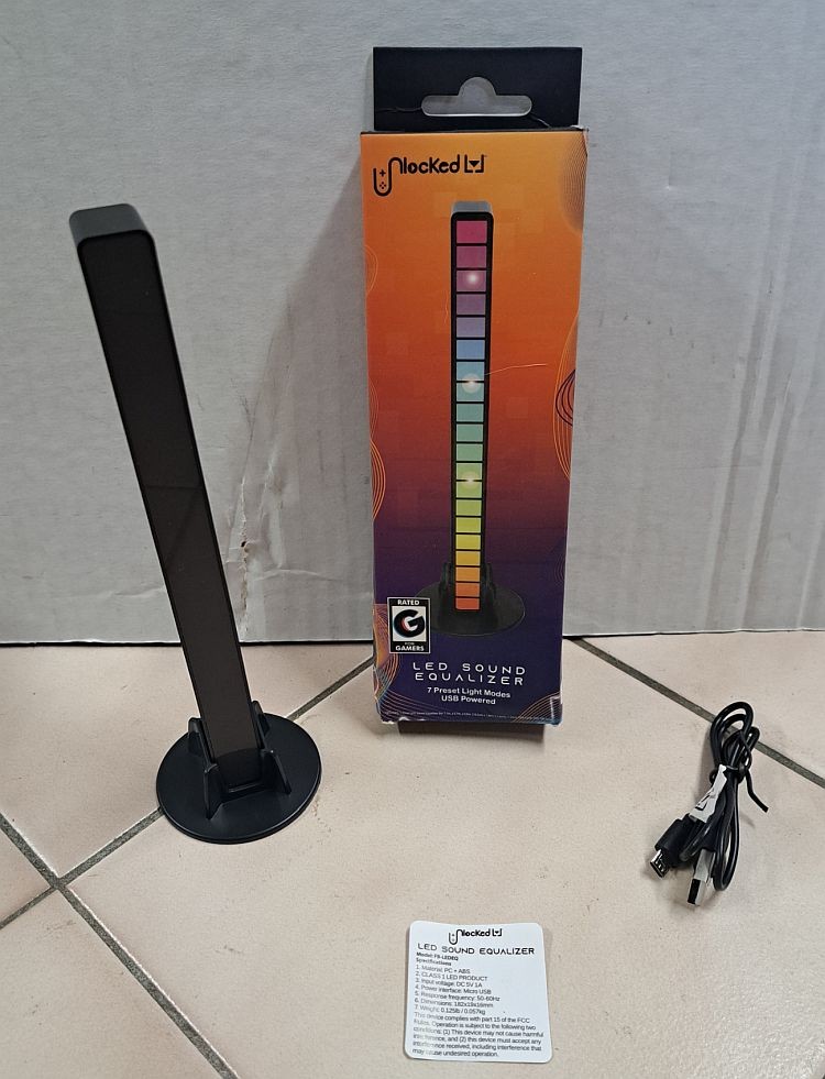 Unlocked LED Sound Activated LED Equalizer Model FB-LEDQ