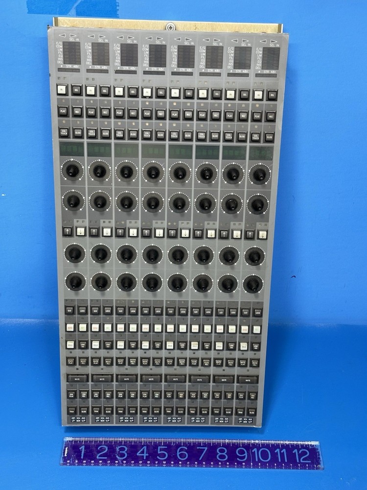 NEVE CONSOLE MIXING BOARD CONTROL PANEL PART FROM 1991