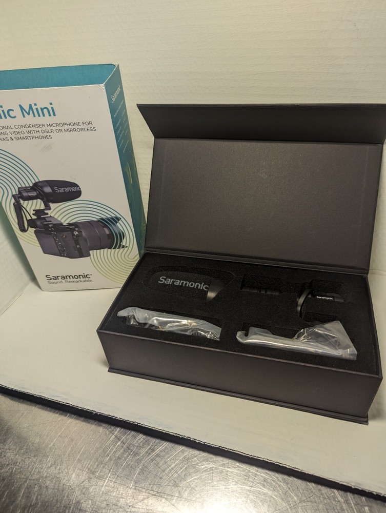 SARAMONIC VMIC MINI COMPACT CONDENSER VIDEO MICROPHONE | VMICMINI | NEW