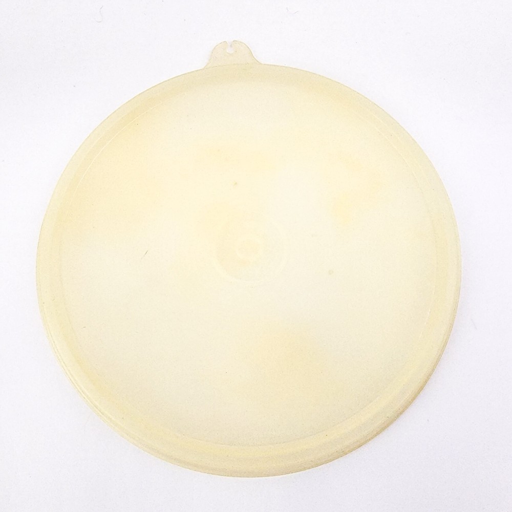 Tupperware Replacement Clear C Tab Lid Lot 227-43 3 pc Flaws
