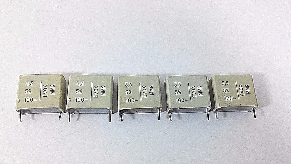 1 Pcs Capacitor EVOX MMK Metallized Polyester 3.3 5% 100V New