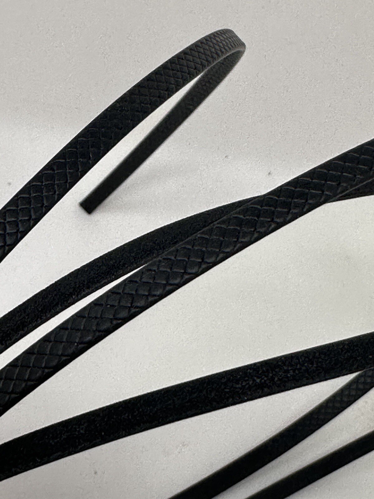 FULL-SIZE Latex Football Bladder + BLACK Tacky Diamond Pattern Lace