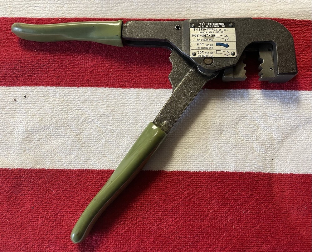 Thomas & Betts WT-683-52302 Grounded Sheath Connector Crimping Tool