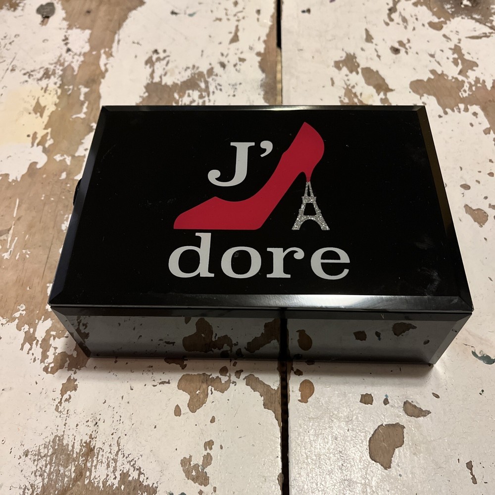 J’adore Black Jewelry Box