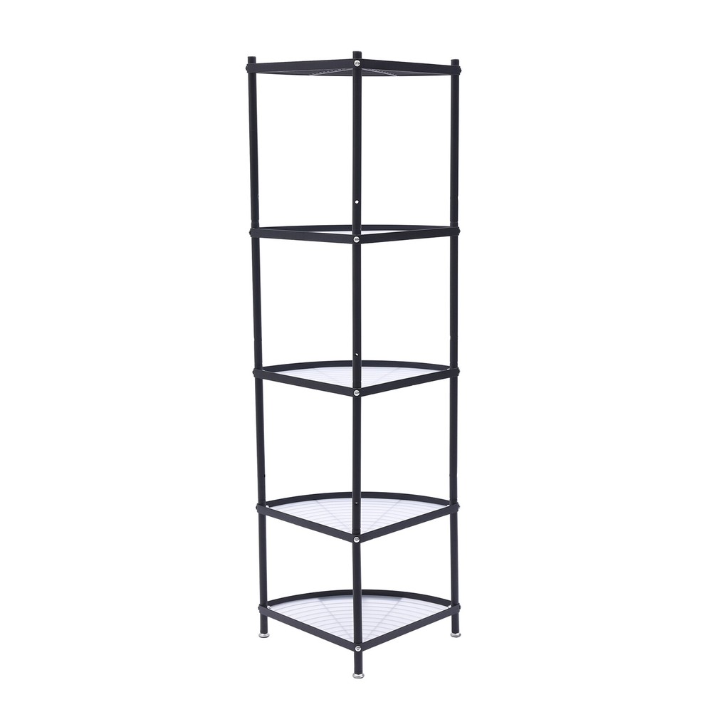 5-Tier Triangular Pot Rack - Space-Saving Kitchen Organizer for Cookware