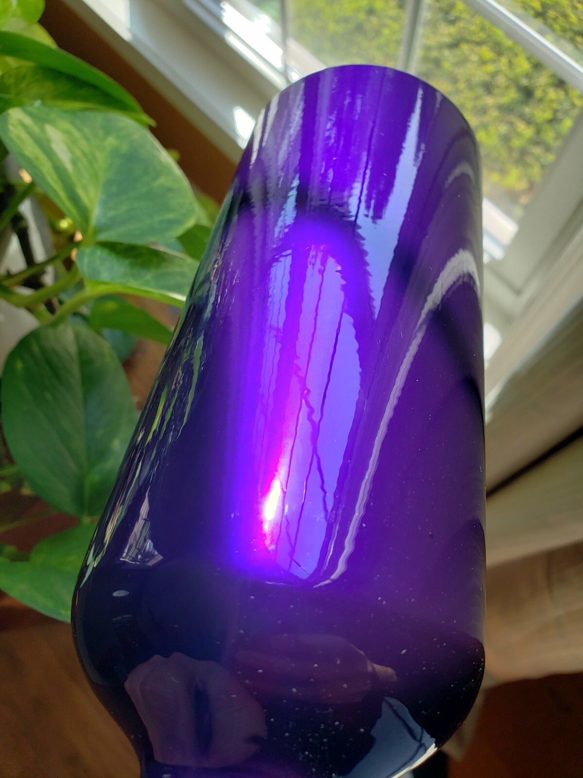 Candy Purple Transparent Powder Coating Paint 1LB High Gloss