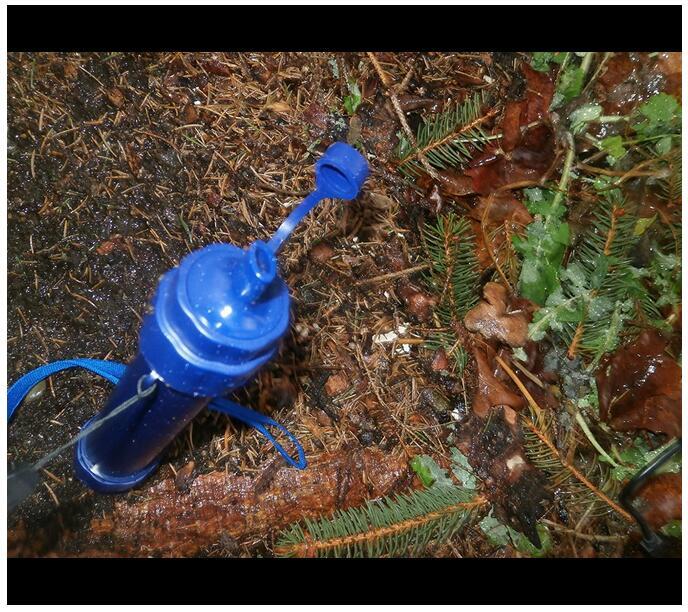 Reusable Water Filter Straw Portable Filtration Purifiers Personal Emergency Use